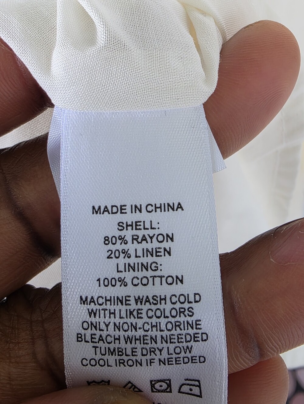 1.STATE Colorblock Midi Dress Large Black White Linen Blend Sundress Spaghetti - Picture 9 of 10